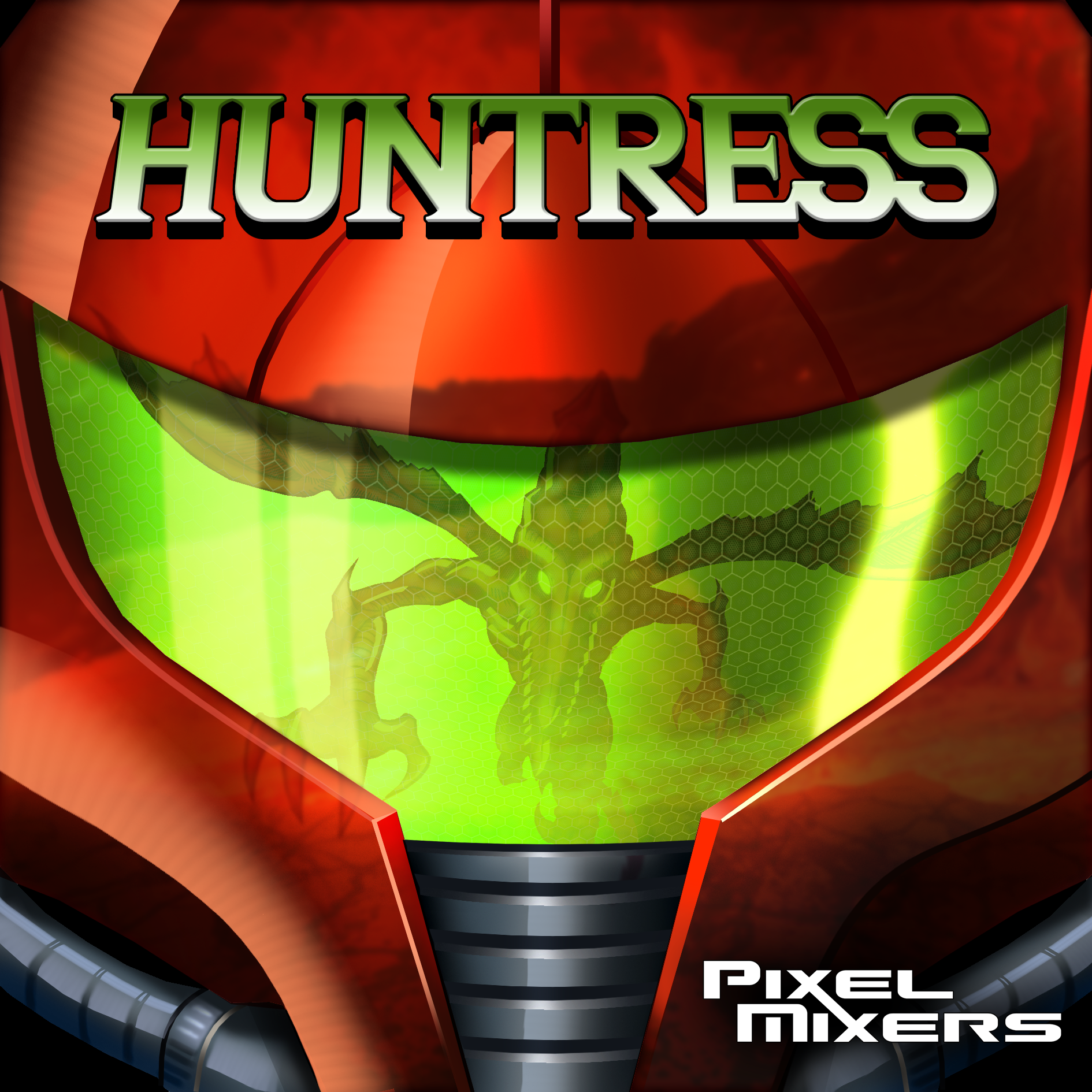 Metroid Huntress Album Cover by Hyde209