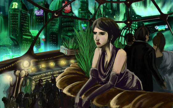 Alone on New Years in Rapture by Petitecreme