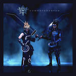 Cloud Strife and Zack Fair - FFVII x TRON by vvmasterdrfan