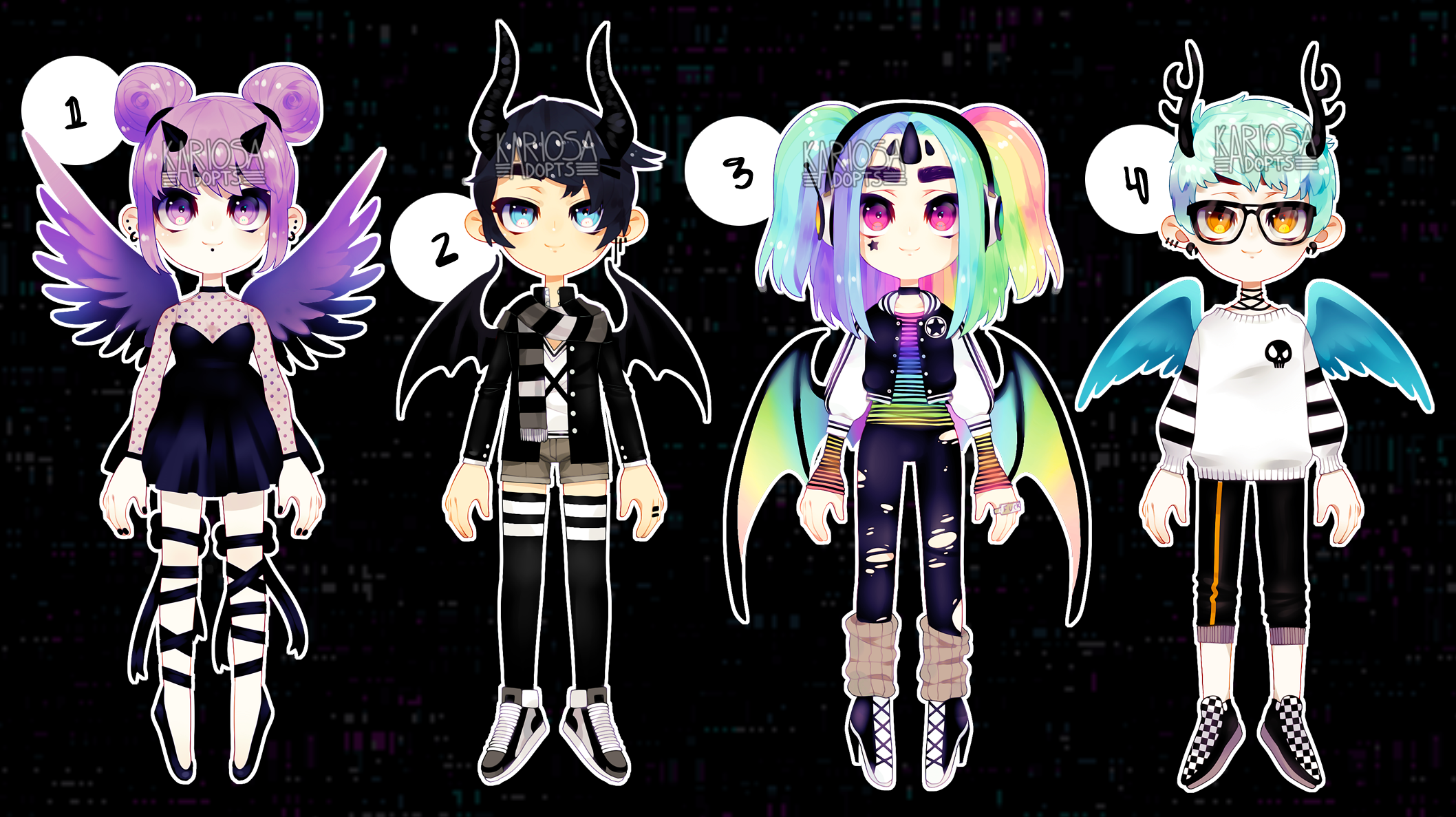 Closed - Set Price Adopts II by Kariosa-Adopts on DeviantArt