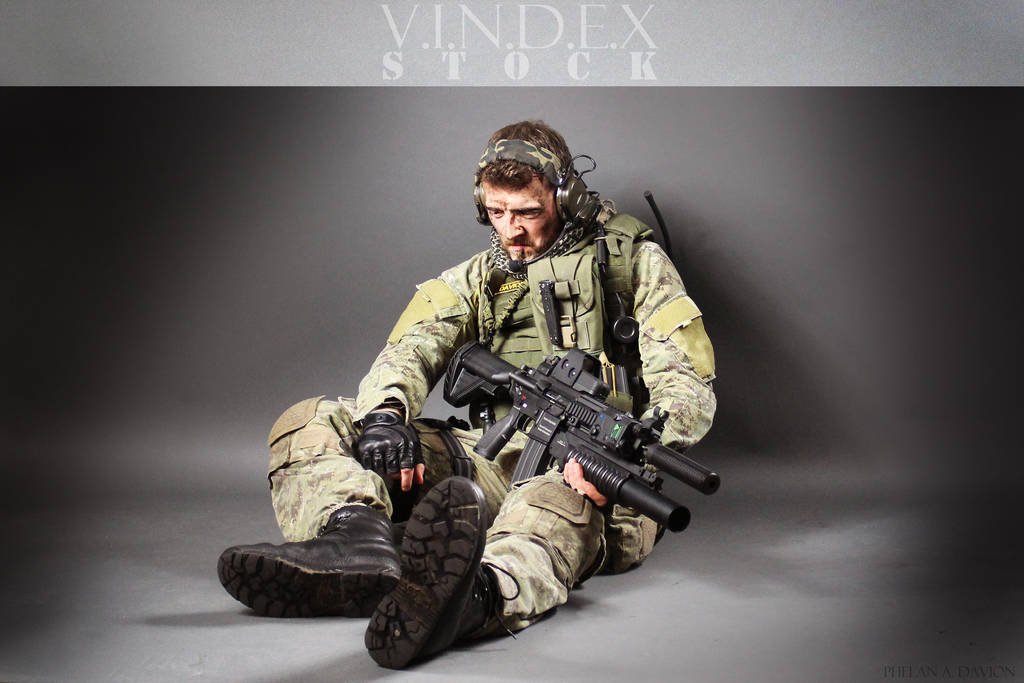 Combat Soldier STOCK VII by PhelanDavion