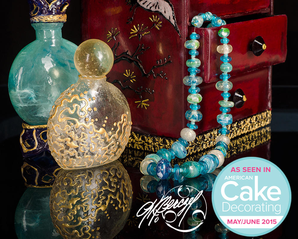 Vintage Jewelry made with Isomalt Sugar by Battledress