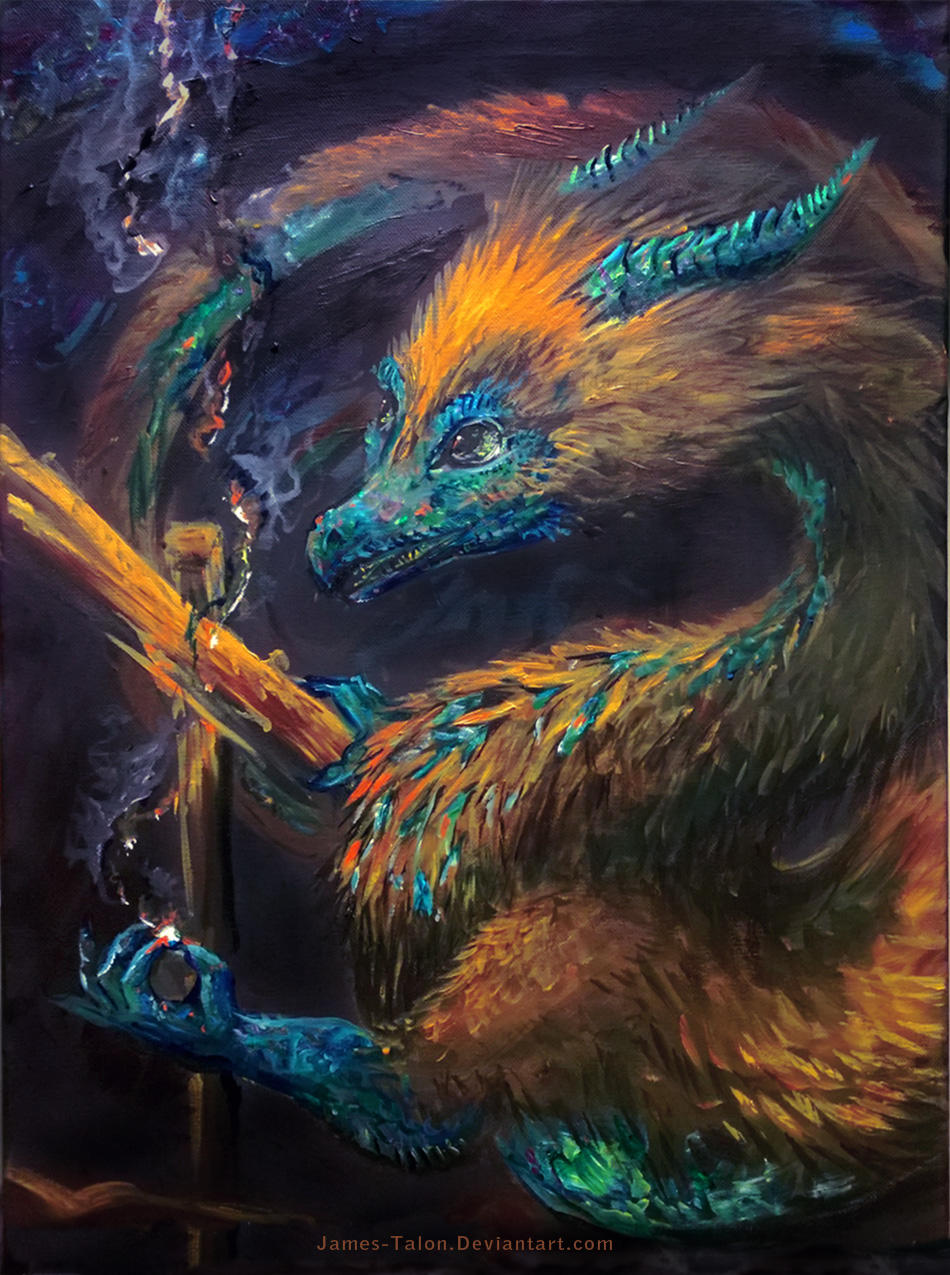Opal Dragon by james-talon