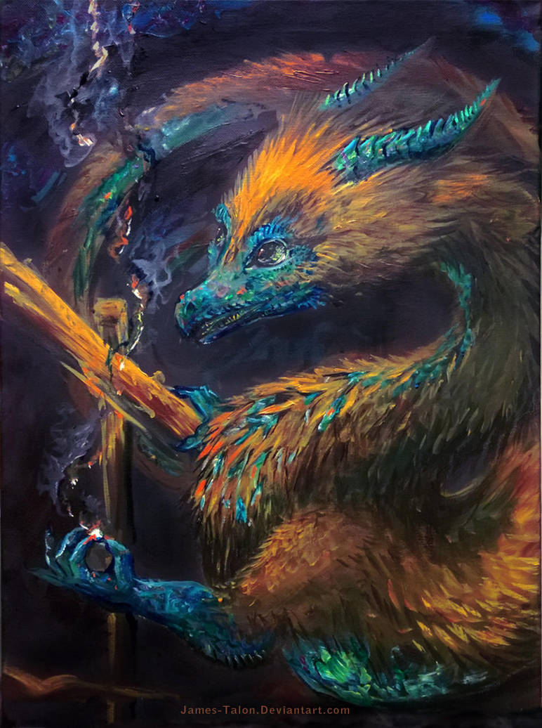 Opal Dragon by james-talon