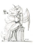 Regal Celestia by Baron-Engel