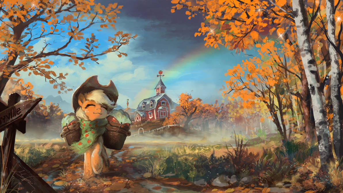 The Last Apples of Autumn by Huussii