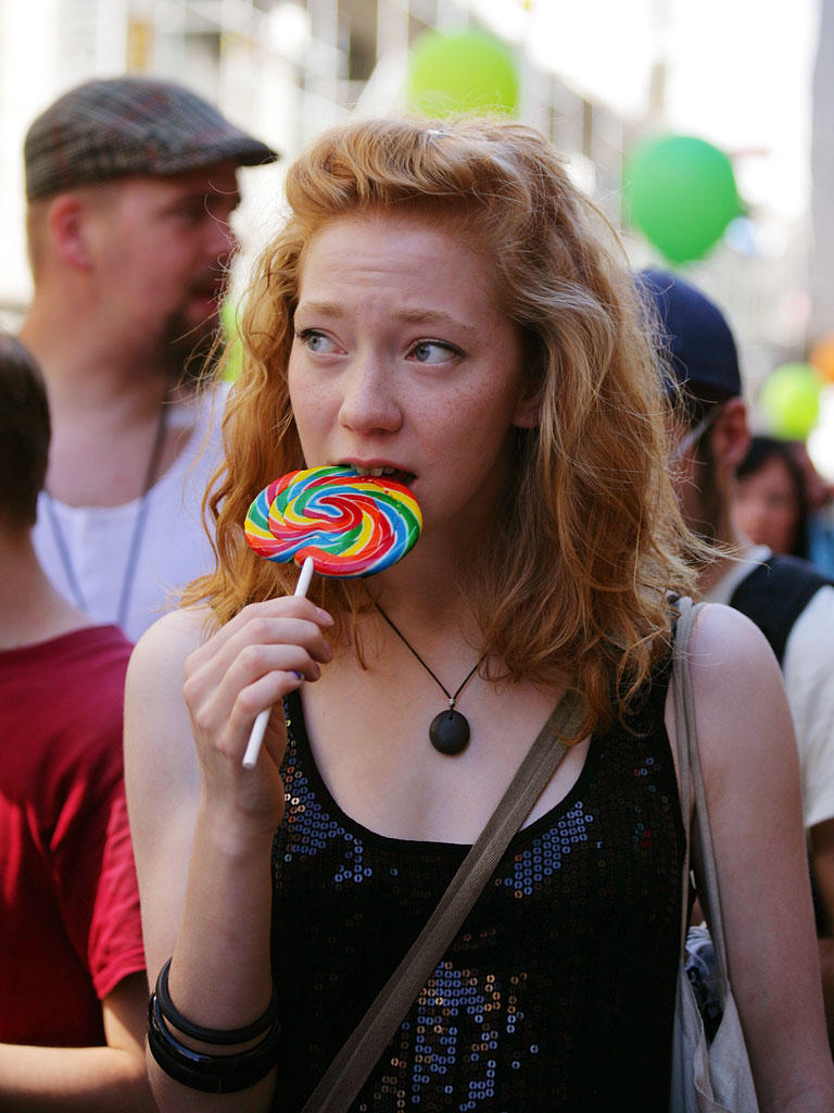 Rainbow girl by diamondie