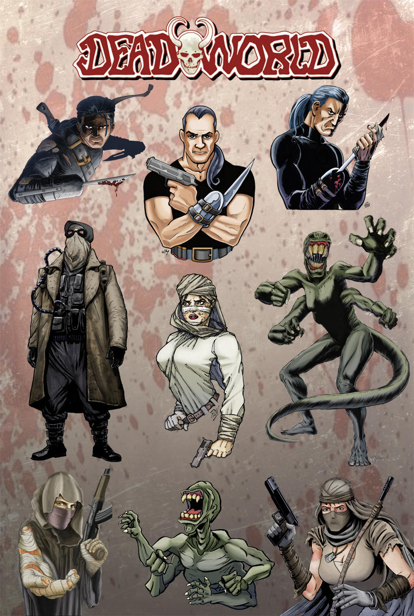 Deadworld Character Art by Kminor