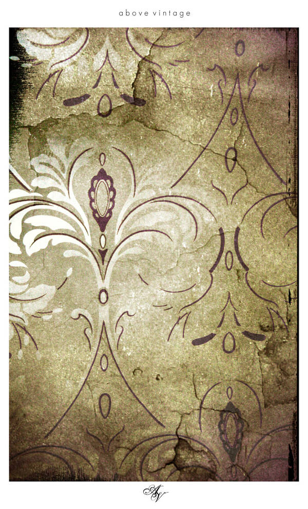 Cracked Wallpaper by AboveVintage