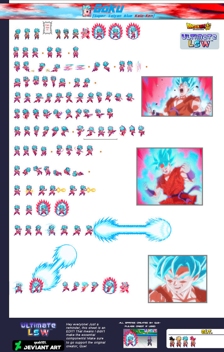 Super Saiyan Blue Kaio-Ken Whis Gi Son Goku - ULSW by ...