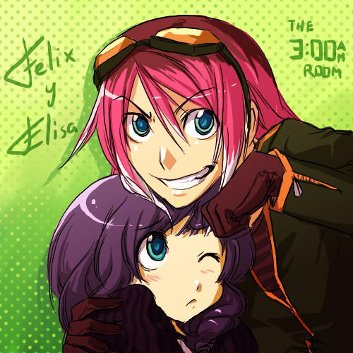3:00 AM Room - Felix y Elisa by SaiyaGina