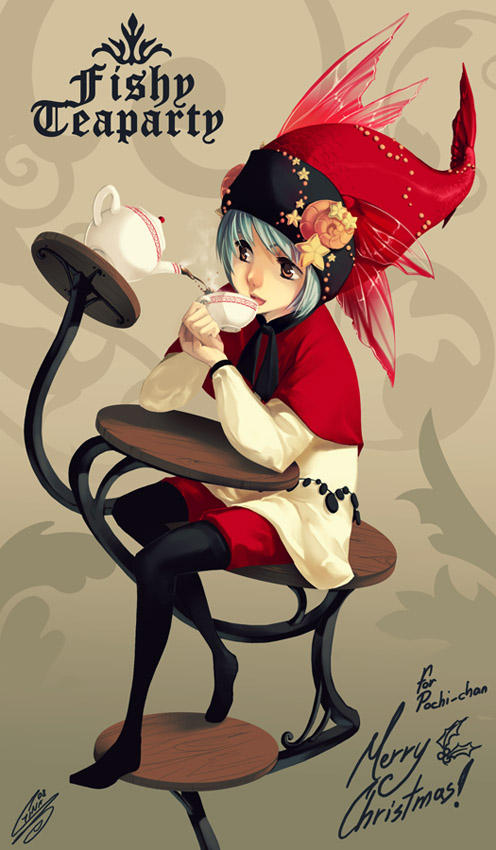 SS: Fishy Teaparty by SaiyaGina