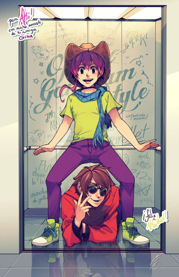 SS - Parellet Gangnam Style by SaiyaGina