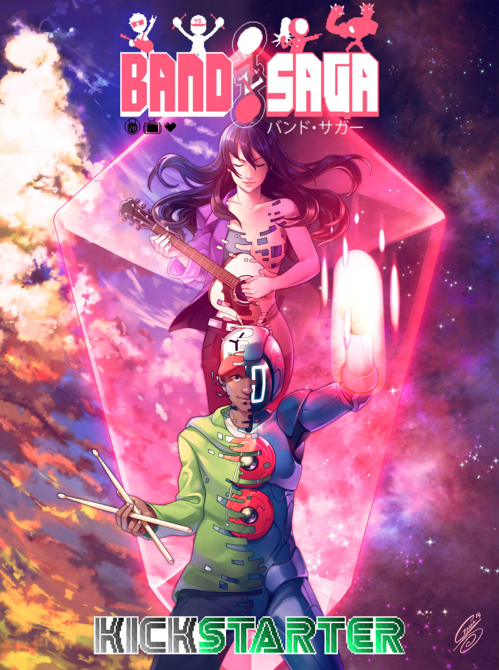 Band Saga Kickstarter by SaiyaGina
