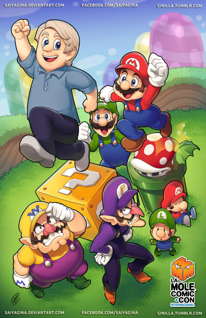 Mario Martinet Bros by SaiyaGina
