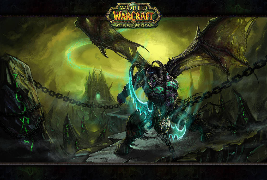Illidan Stormrage by Dark-ONE-1