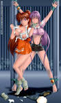 Yuka and Ayako by StormFedeR