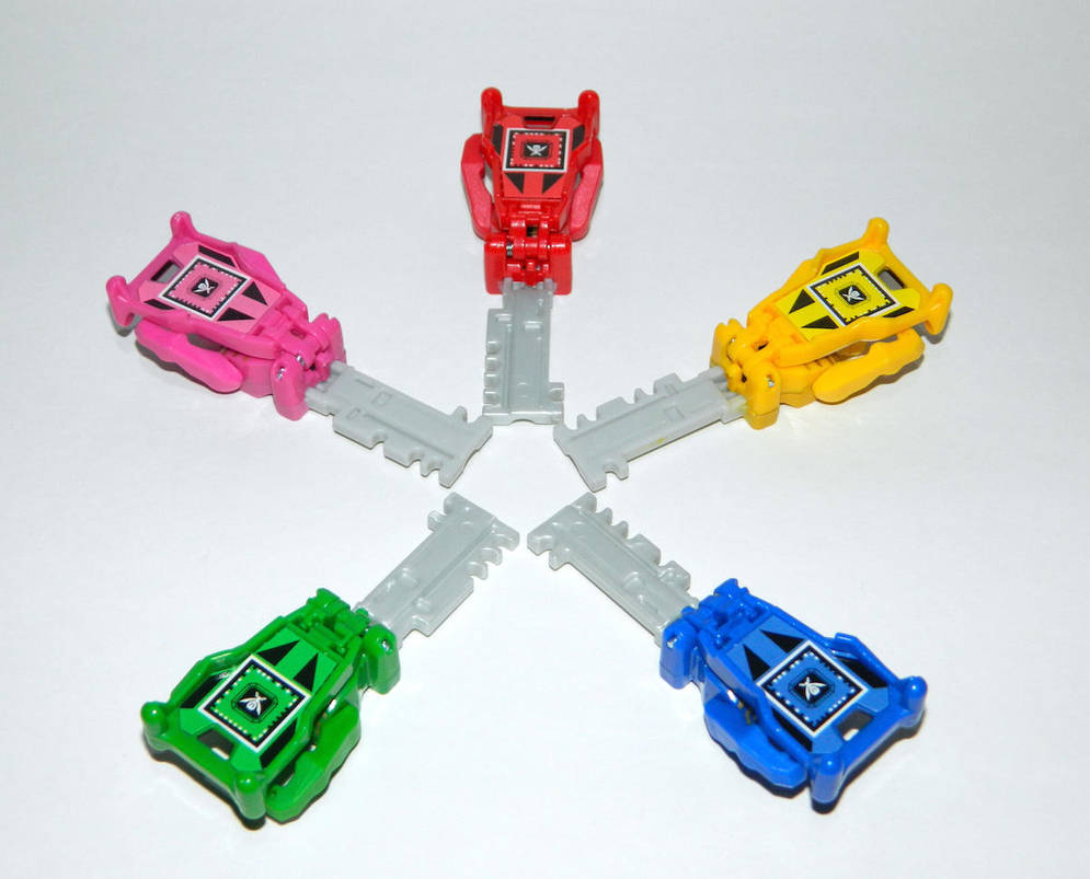 power rangers super megaforce ranger keys