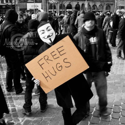Anti ACTA Free Hugs by NayeliNeria
