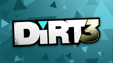 Dirt 3 Logo Remake Wallpaper by ValencyGraphics