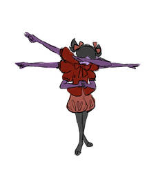 you know she had to dab to get em by LittleSnaketail