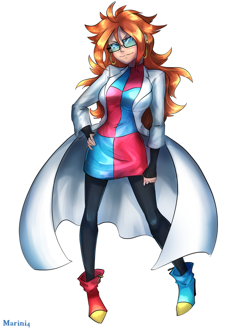 Dragon Ball Fighter Z Android 21 Normal By Marini4 On
