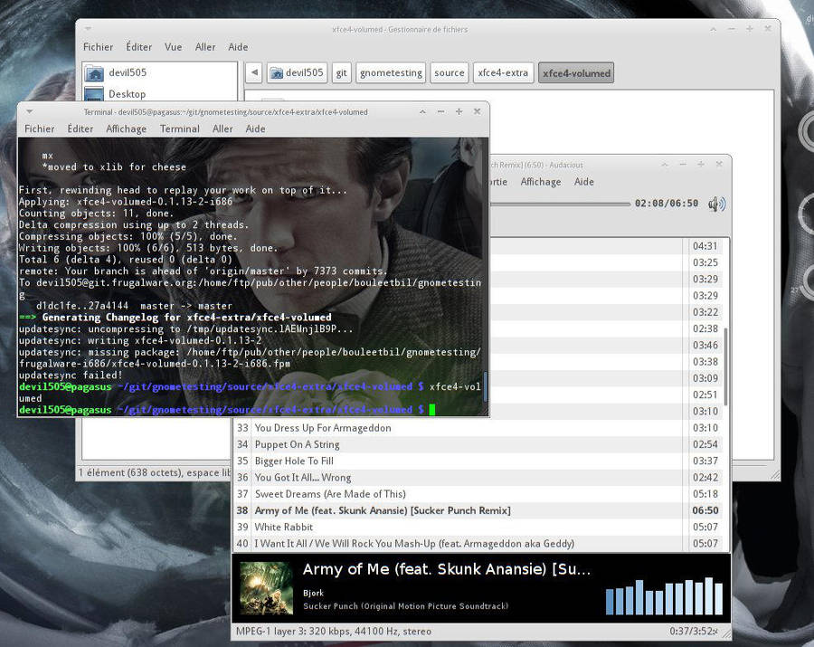 egtk theme with xfce 4.8 by frugalware