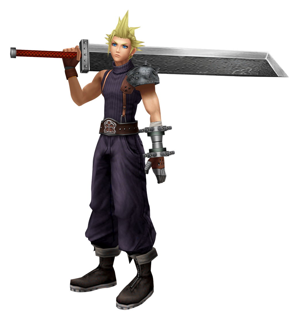 DDFF: FFVII Early Concept Cloud by agl89