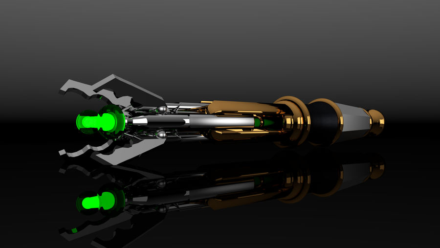 11th Doctor S Sonic Screwdriver 2 By Gothnate On Deviantart
