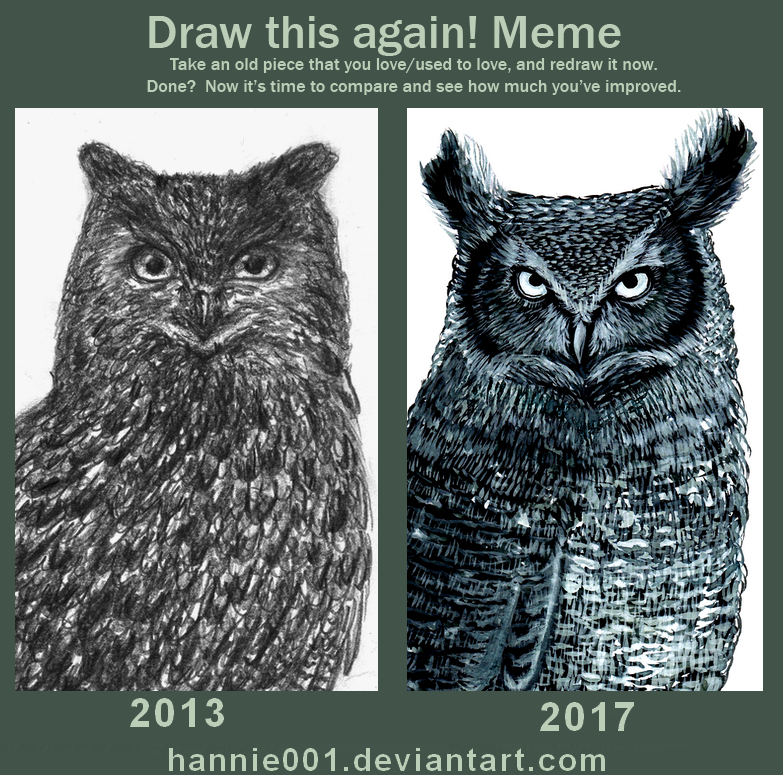 Draw this again OWL 2013/2017 by hannie001