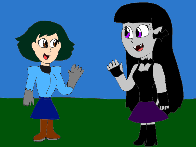 fiona charm meets vampire