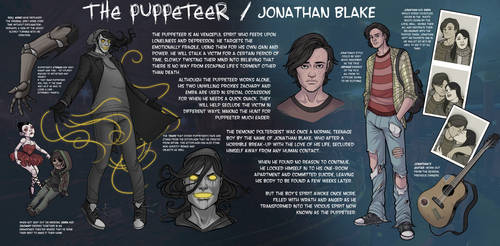 The Puppeteer NEW CHARACTER SHEET (2017) by BleedingHeartworks