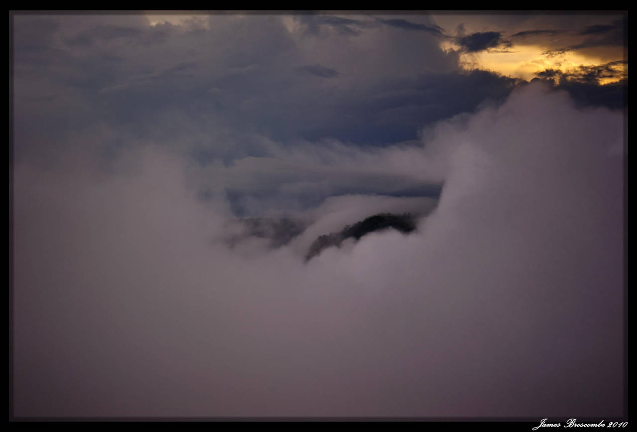 Kaiteur in Mist 2 by jmbroscombe