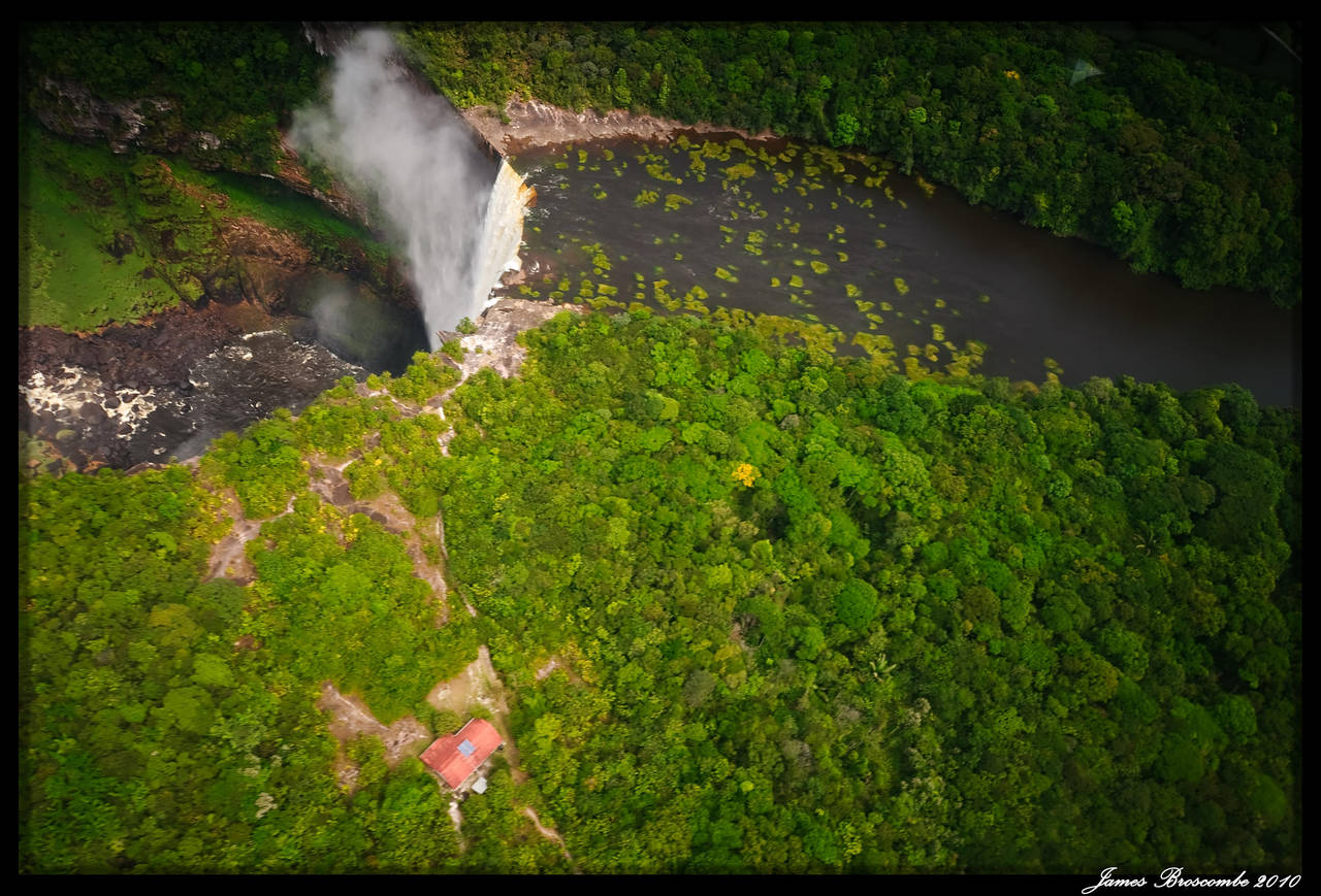 Kaiteur from the Air 5 by jmbroscombe