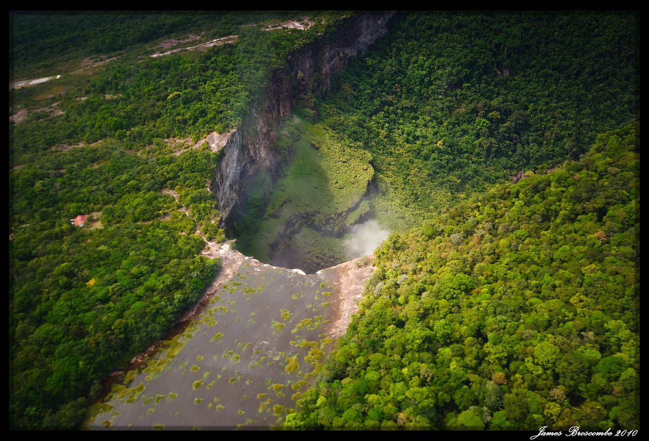 Kaiteur from the Air 6 by jmbroscombe