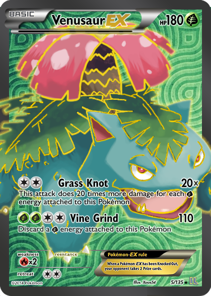 #5 Venusaur EX Full Art by Mohantyt10 on DeviantArt