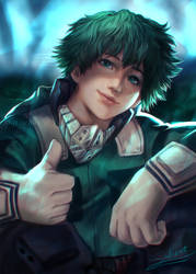 Deku by Shilozart