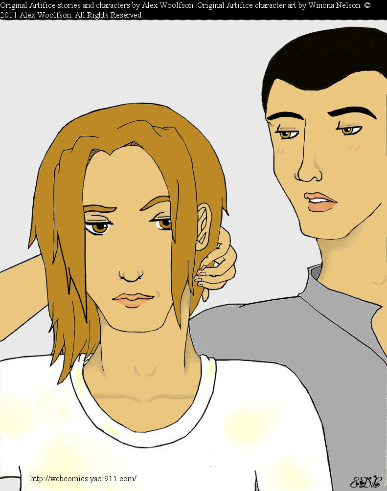 Jeff and Deacon fanart by geekypnai