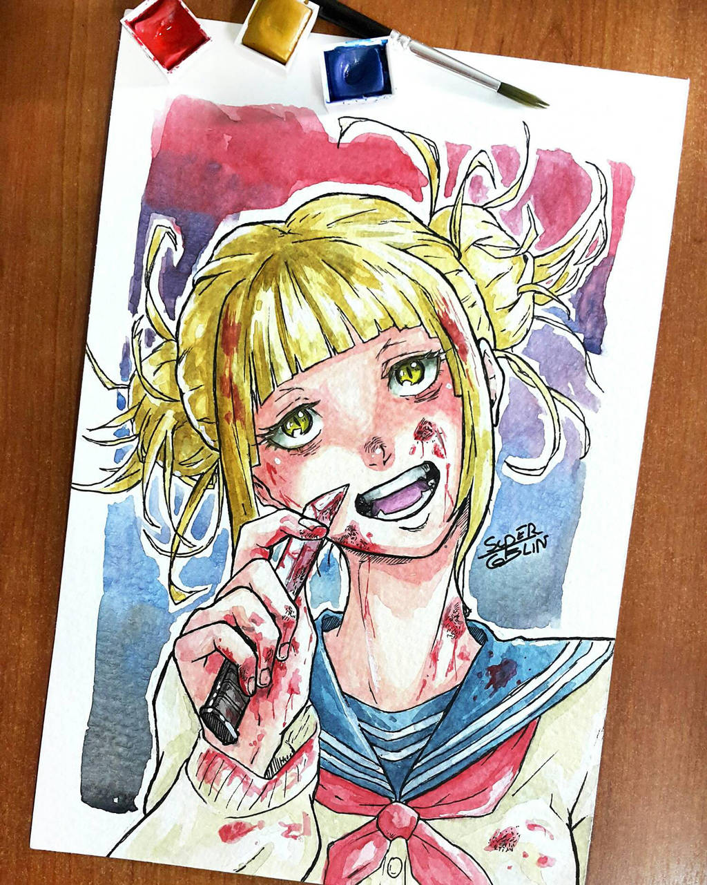 Toga Himiko by SuperG0blin