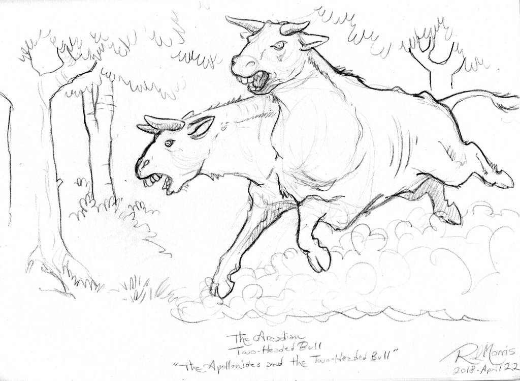 The Arcadian Two-Headed Bull! by Gorpo