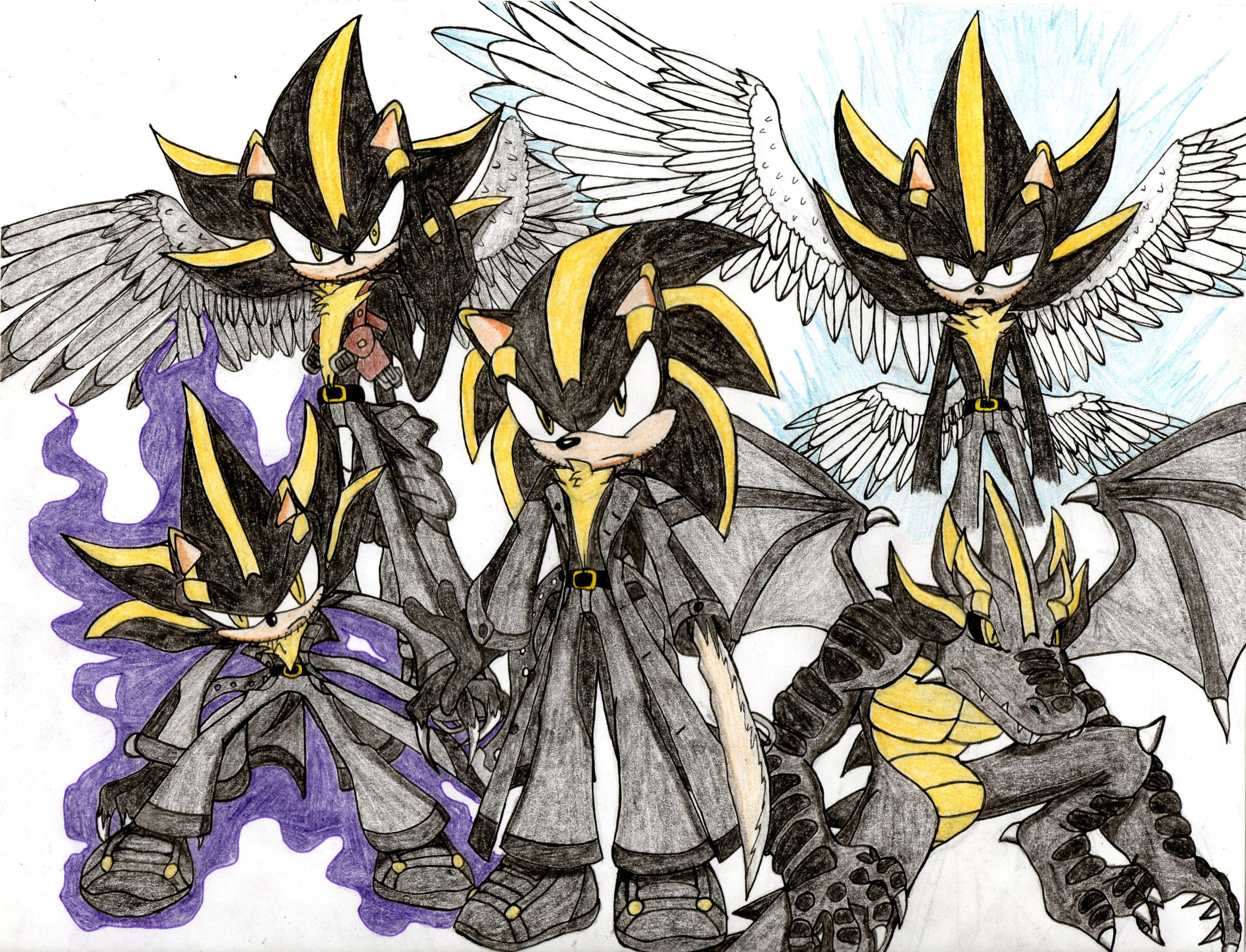 Zojen the Vanguard Hedgehog by THEATOMBOMB035