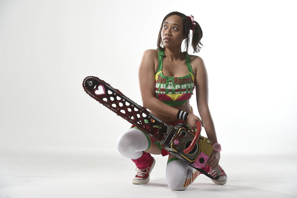 chocolate chainsaw/ lollipop chainsaw by BriBarnes