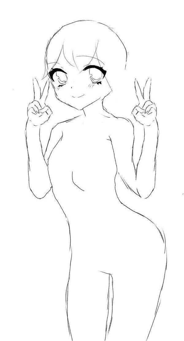 Anime Girl Miku Hatsune Base By Me By Mokocchihana On Deviantart