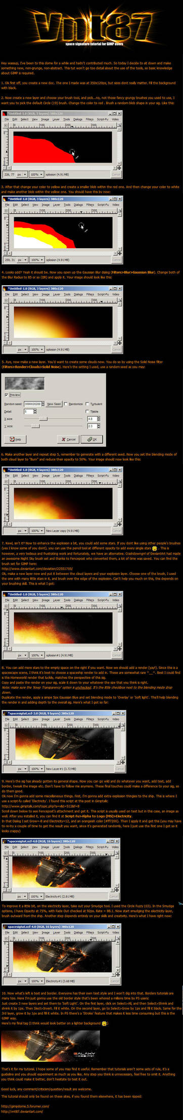 Space signature tutorial by vnt87