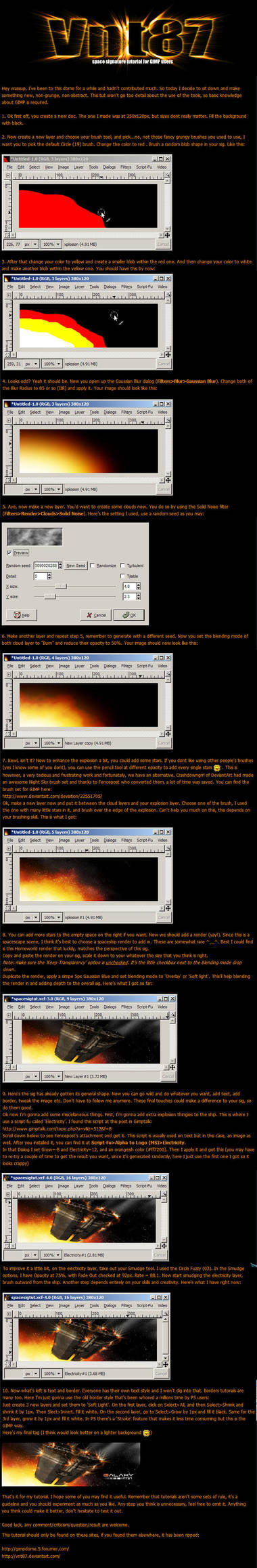 Space signature tutorial by vnt87