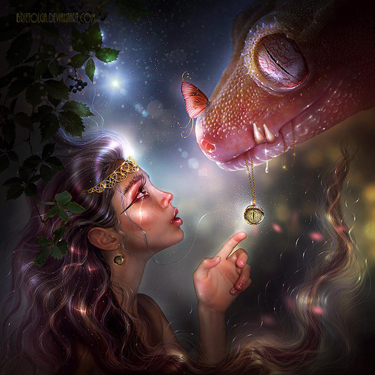 Mireya And Her Lost Amulet by BrietOlga