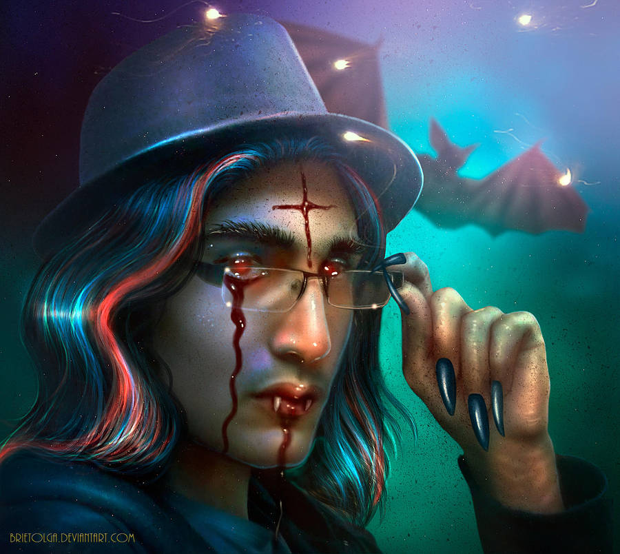 Vampire's Regrets - NEW WORK! by BrietOlga