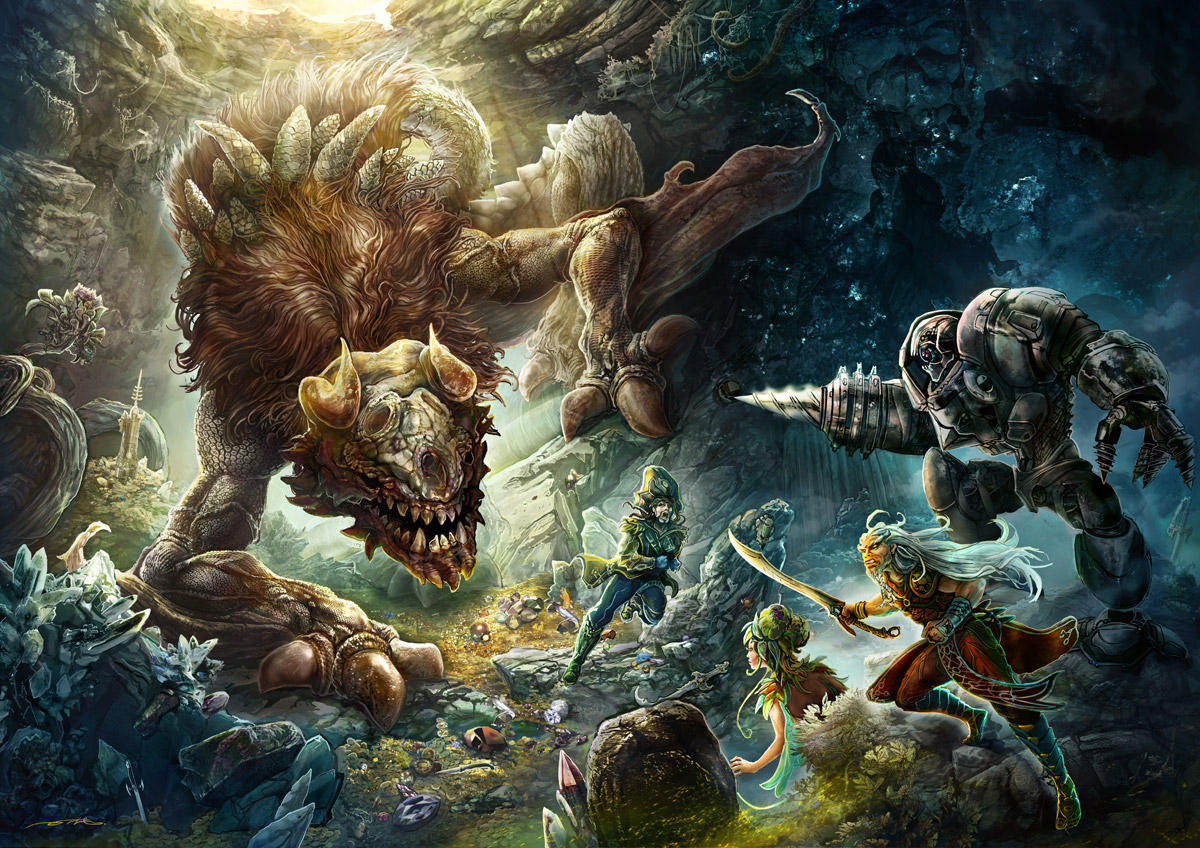 Lair of The Grimterror by ertacaltinoz