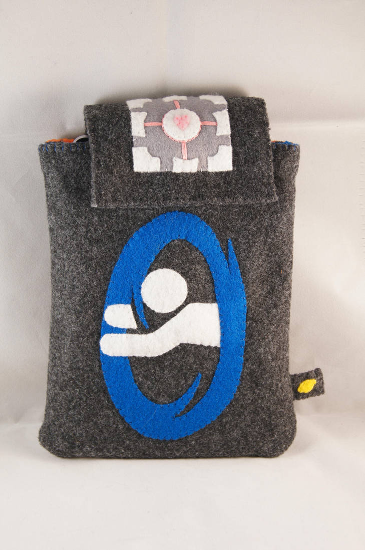 Portal Tablet Case 1 by VickitoriaEmbroidery
