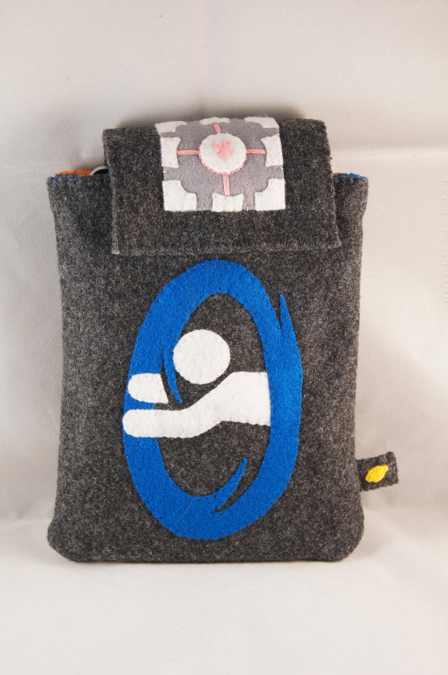 Portal Tablet Case 1 by VickitoriaEmbroidery